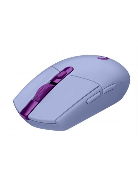 mouse LOGITECH G305 LIGHTSPEED WIRELESS/BLUETOOTH GAMING (LILAC)