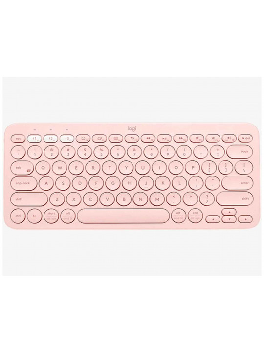 клавиатура LOGITECH K380 MULTI-DEVICE BLUETOOTH (ROSE)