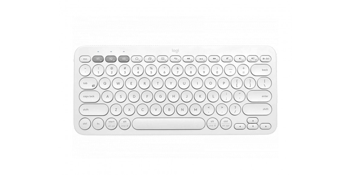 keyboard LOGITECH K380 MULTI-DEVICE BLUETOOTH (WHITE)