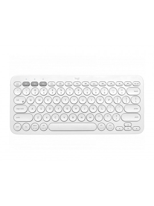 keyboard LOGITECH K380 MULTI-DEVICE BLUETOOTH (WHITE)