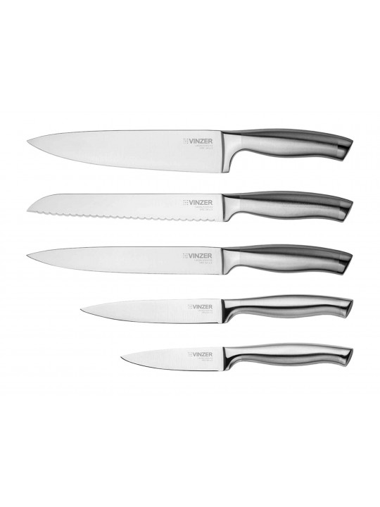 knives and accessories VINZER 50126 FROST SET 6PC W/STEEL STAND