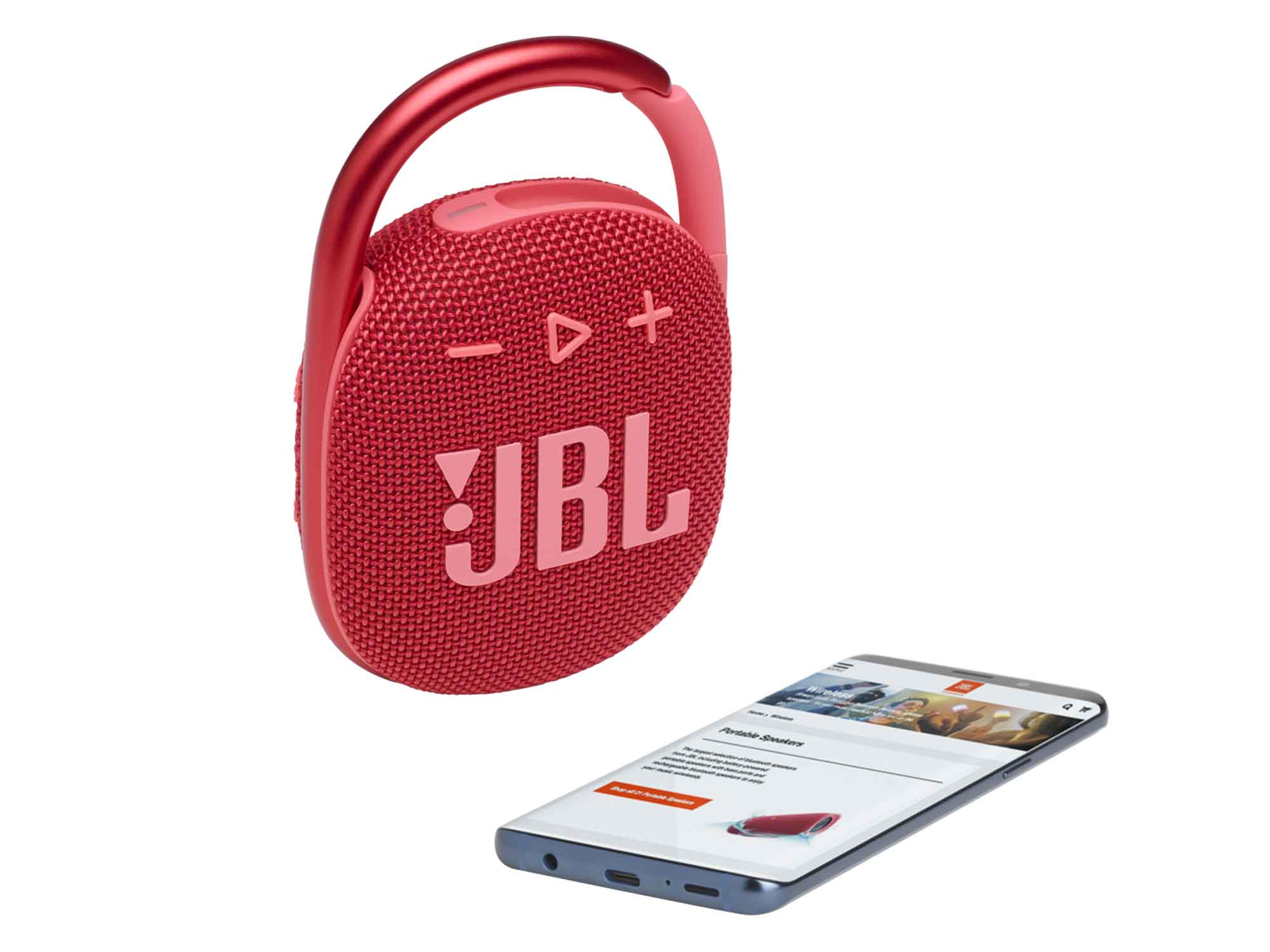 bluetooth динамик JBL CLIP 4 (RD)