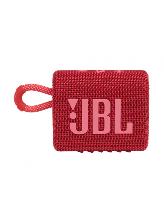 bluetooth დინამიკი JBL GO 3 (RD)