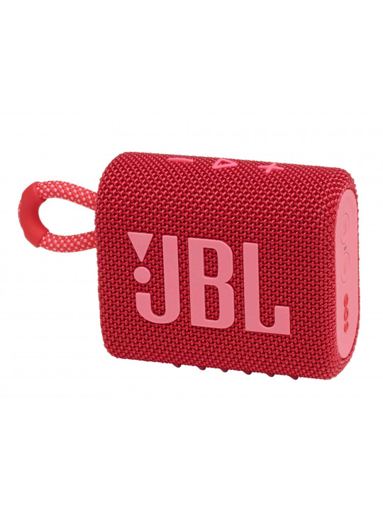 bluetooth დინამიკი JBL GO 3 (RD)