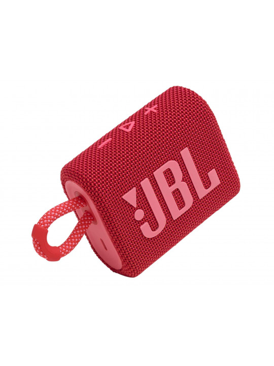 bluetooth დინამიკი JBL GO 3 (RD)