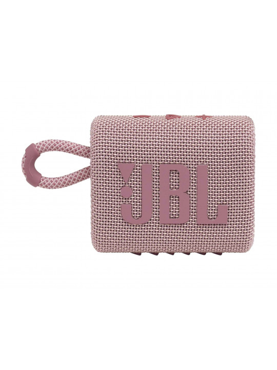 bluetooth დინამიკი JBL GO 3 (PINK)