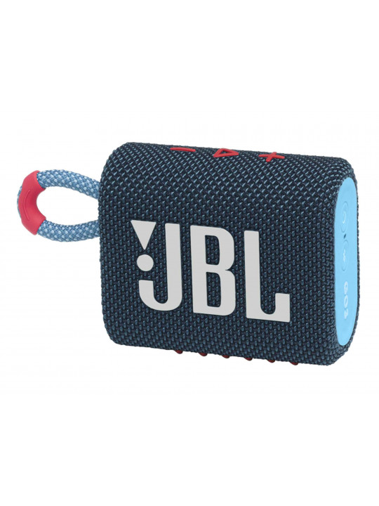 bluetooth დინამიკი JBL GO 3 (BLUE)