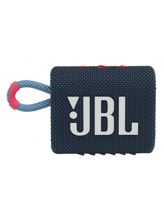 bluetooth დინამიკი JBL GO 3 (BLUE)