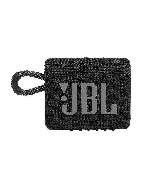 bluetooth დინამიკი JBL GO 3 (BLACK)