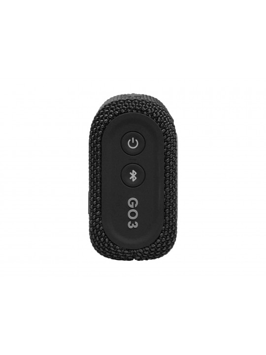 bluetooth დინამიკი JBL GO 3 (BLACK)