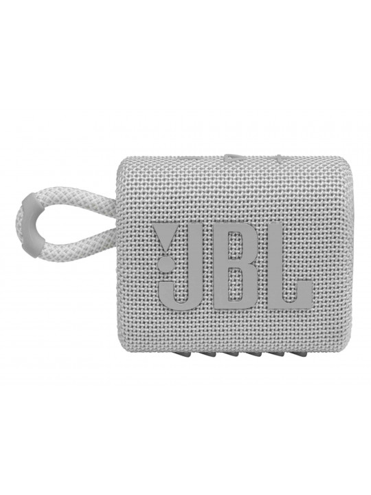 bluetooth დინამიკი JBL GO 3 (WH)