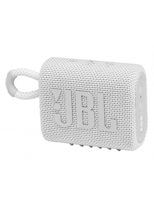 bluetooth დინამიკი JBL GO 3 (WH)