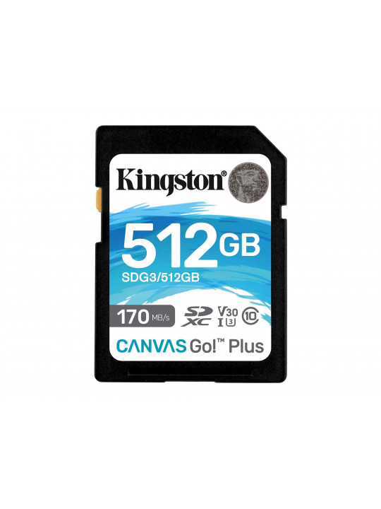 memory card KINGSTON SD SDG3/512GB