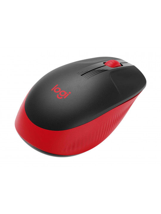 კომპიუტერული მაუსი LOGITECH M190 WIRELESS (RED)