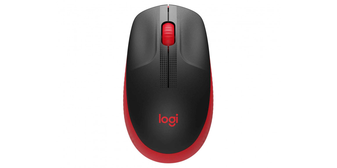 კომპიუტერული მაუსი LOGITECH M190 WIRELESS (RED)