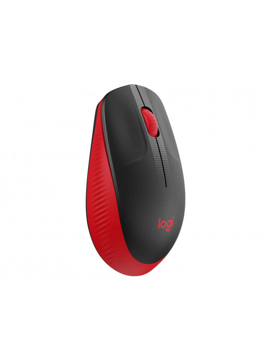 კომპიუტერული მაუსი LOGITECH M190 WIRELESS (RED)