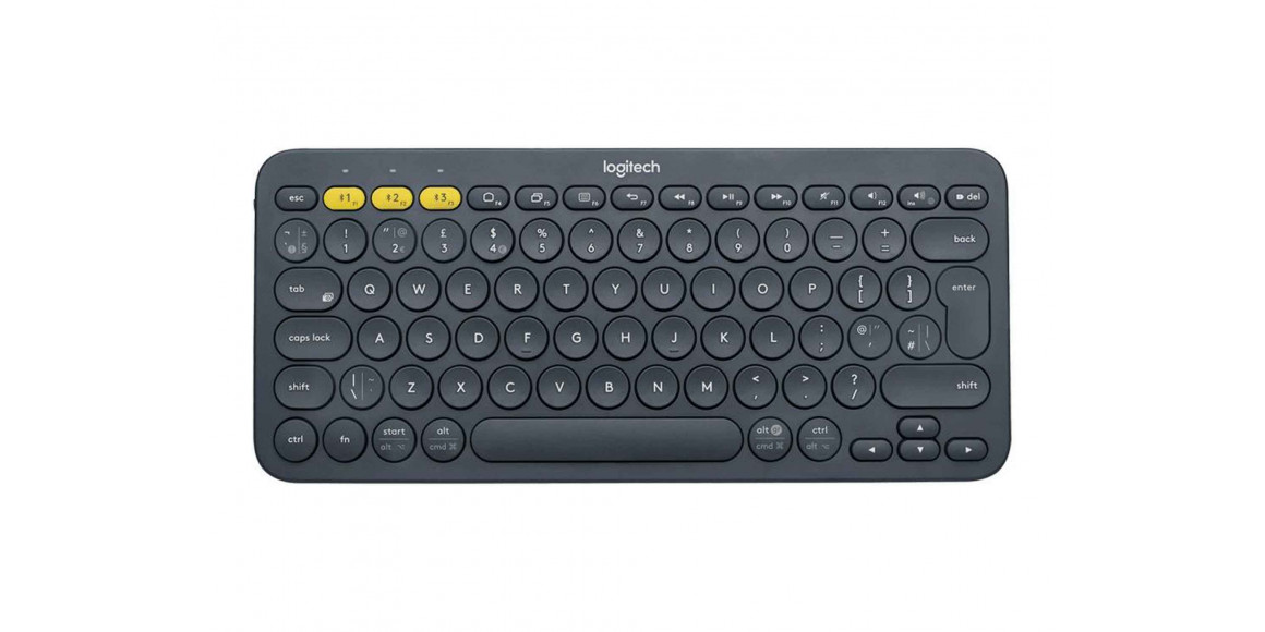 კლავიატურა LOGITECH K380 MULTI-DEVICE BLUETOOTH (DARK GREY)