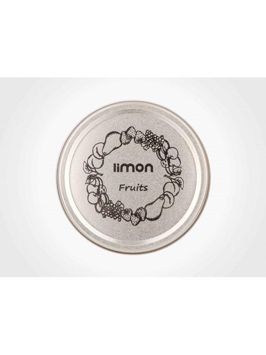 jar LIMON 203800 W/METAL LID 1.8L(906011)