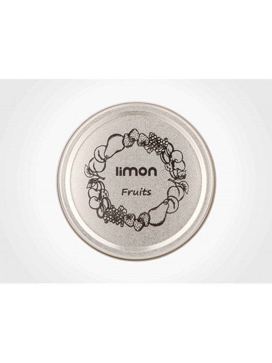 jar LIMON 203500 W/METAL LID 890ML(906042)