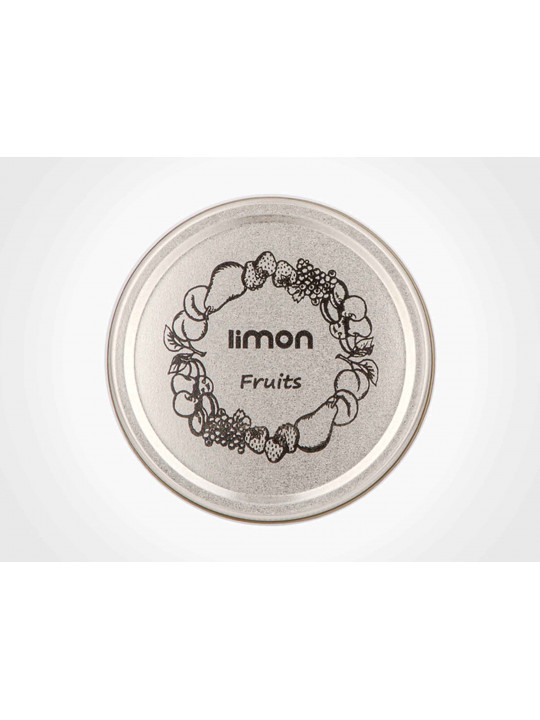 jar LIMON 203700 W/METAL LID 1.5L(906028)