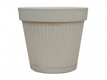 flower pot DDSTYLE 29014 ROME WHITE 5.7L