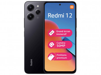 სმარტფონი XIAOMI XIAOMI REDMI 12 NFC DUAL SIM 8GB RAM 256GB LTE GLOBAL VERSION BLACK