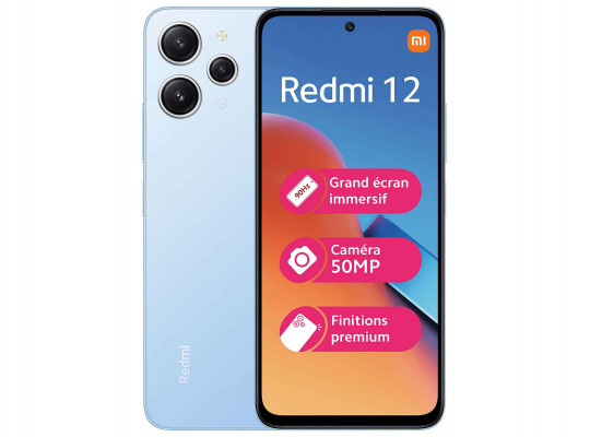 смартфон XIAOMI XIAOMI REDMI 12 NFC DUAL SIM 8GB RAM 256GB LTE GLOBAL VERSION BLUE