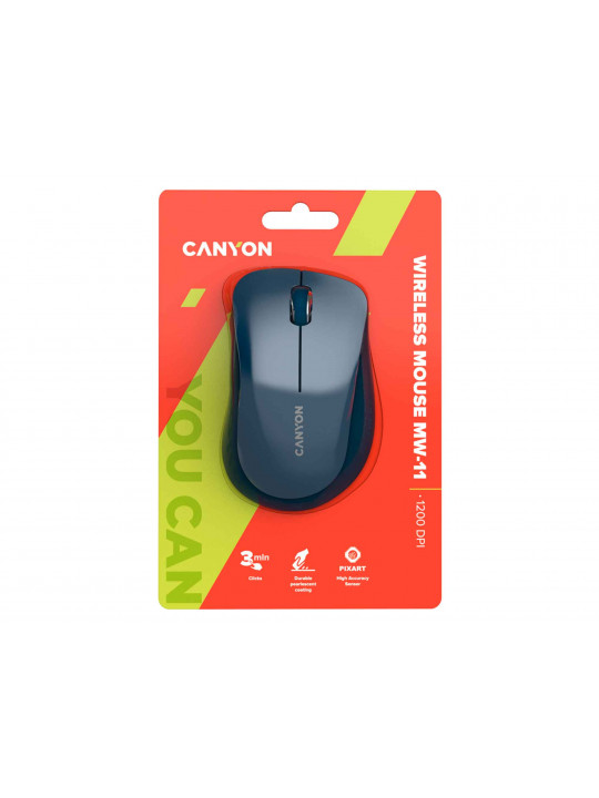 კომპიუტერული მაუსი CANYON CNE-CMSW11BL