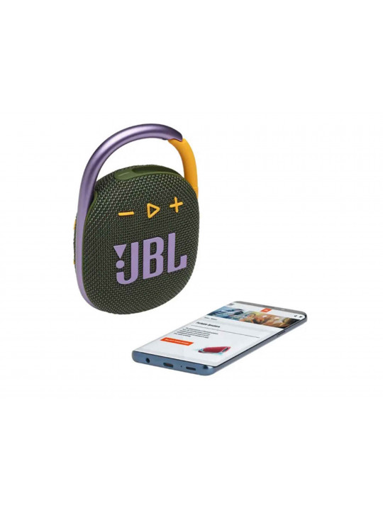 bluetooth динамик JBL Clip 4 (GREEN)