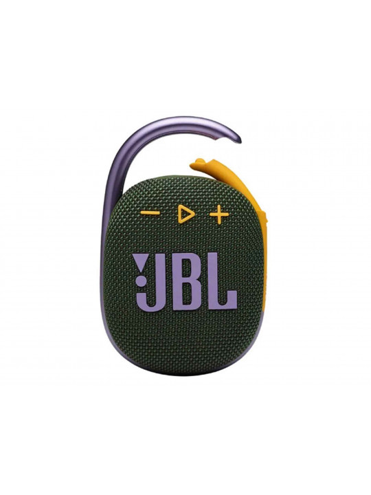 bluetooth დინამიკი JBL Clip 4 (GREEN)