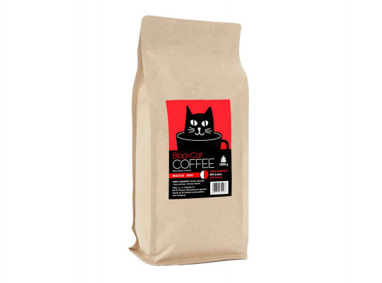 кофе BLACK CAT BRAZYLIA-INDIA 80/20