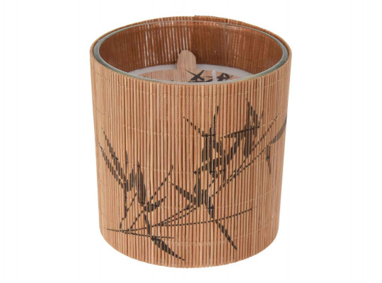 candle KOOPMAN WITH BAMBOO AND PRINT