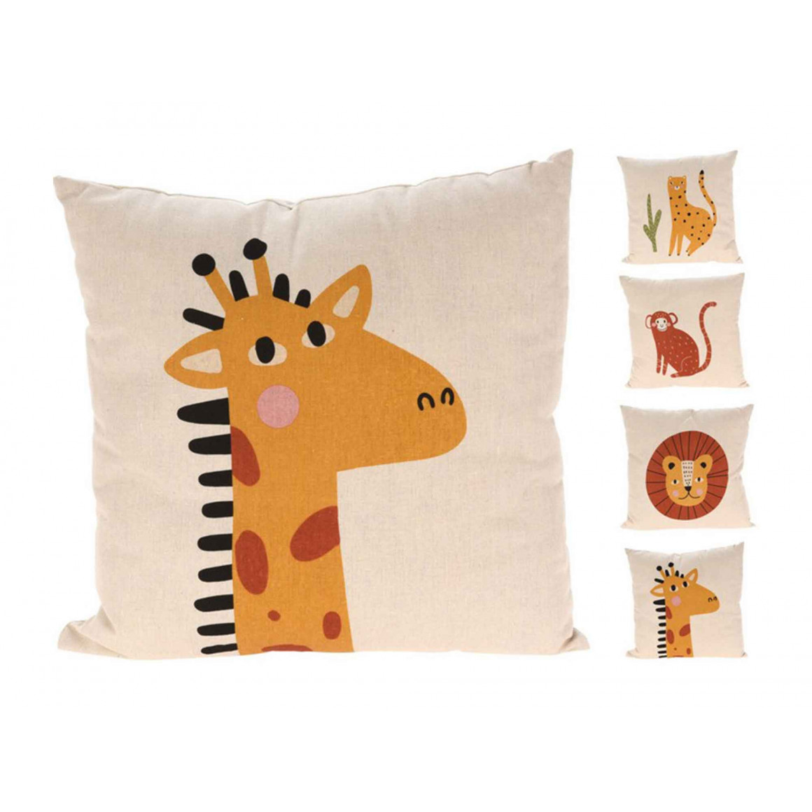 ბალიში KOOPMAN 40X40CM 4ASS SAFARI