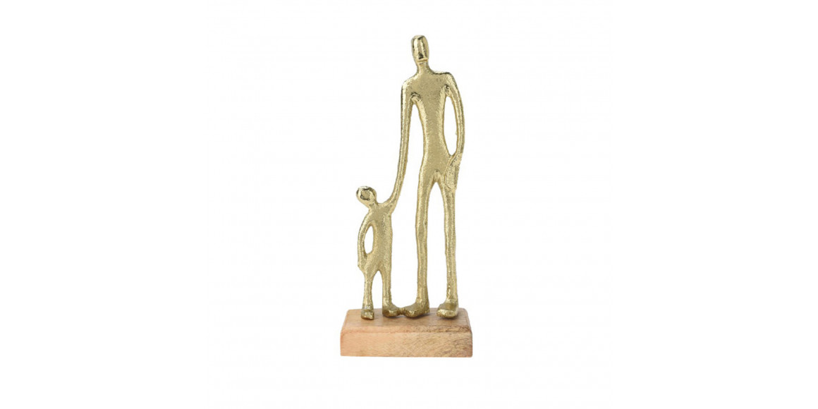decorate objects KOOPMAN STATUE MAN AND CHILD 24CM (F7) (131988)