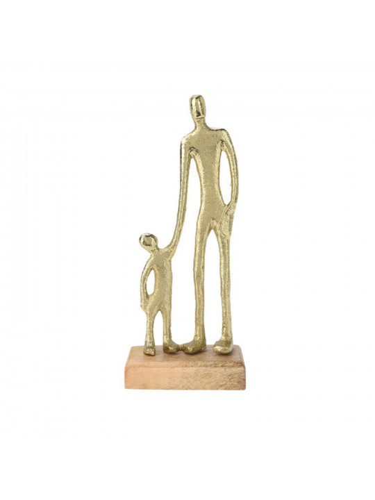 decorate objects KOOPMAN STATUE MAN AND CHILD 24CM (F7) (131988)
