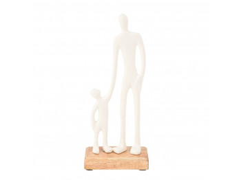 decorate objects KOOPMAN STATUE MAN AND CHILD 24CM (F7) (132190)