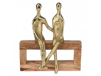 decorate objects KOOPMAN STATUE OF A COUPLE 18CM (F7) (132381)