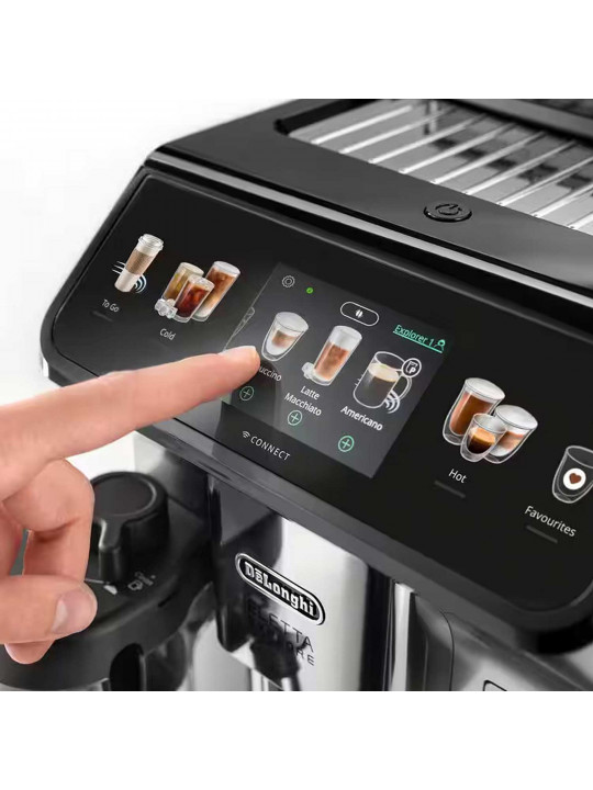 coffee machines automatic DELONGHI ELETTA EXPLORE ECAM450.65.S