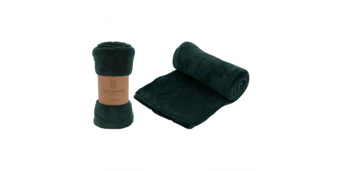 პლედი KOOPMAN 125X150CM FLEECE GREEN (232531)