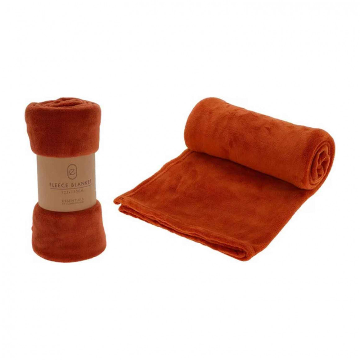 plaid KOOPMAN 125X150CM FLEECE OCHRE (232555)
