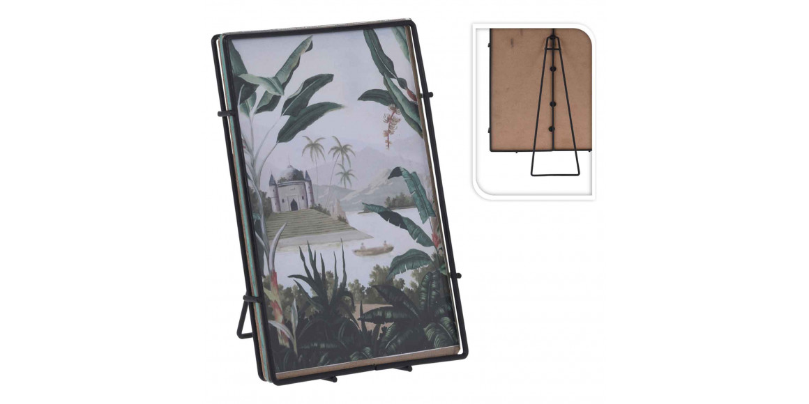 decorate objects KOOPMAN 13X17CM BLACK 3ASS PHOTO FRAME