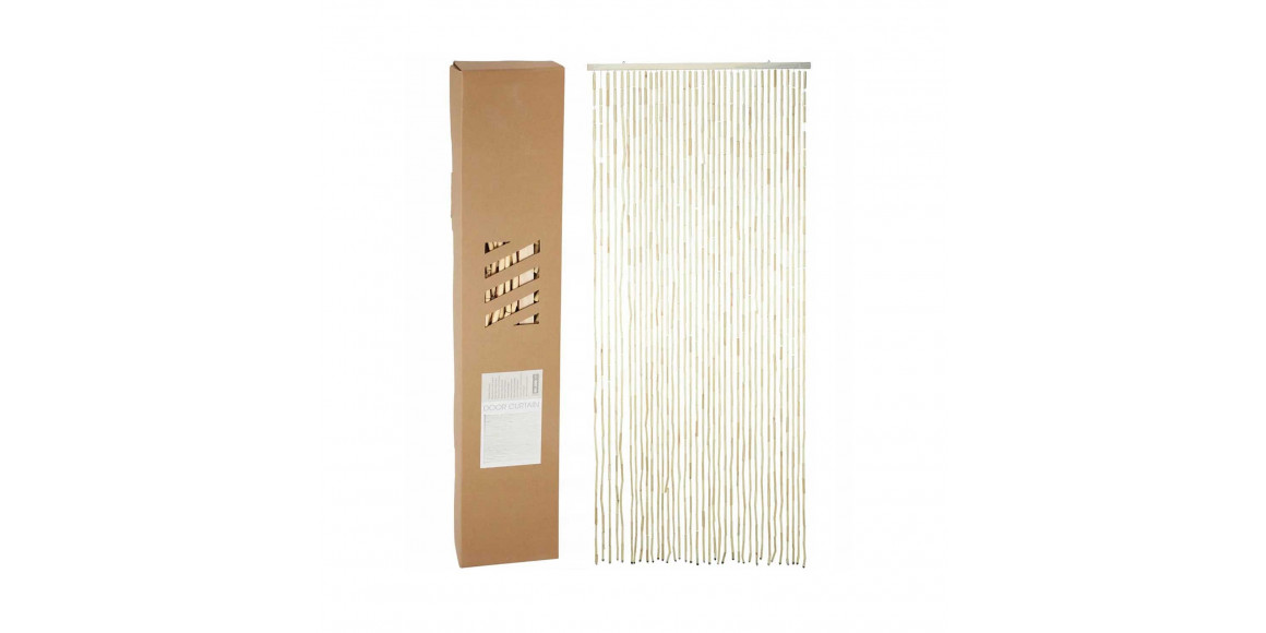 decorate objects KOOPMAN DOOR CURTAIN NATURAL 90X200CM