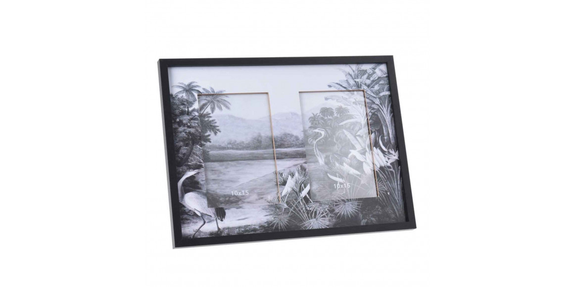 decorate objects KOOPMAN 31X23CM 2X 10X15CM PHOTO FRAME
