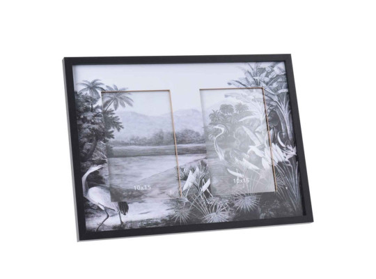 decorate objects KOOPMAN 31X23CM 2X 10X15CM PHOTO FRAME