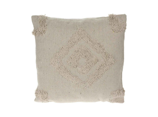 pillow KOOPMAN 45X45CM COTTON TUFTED (839436)