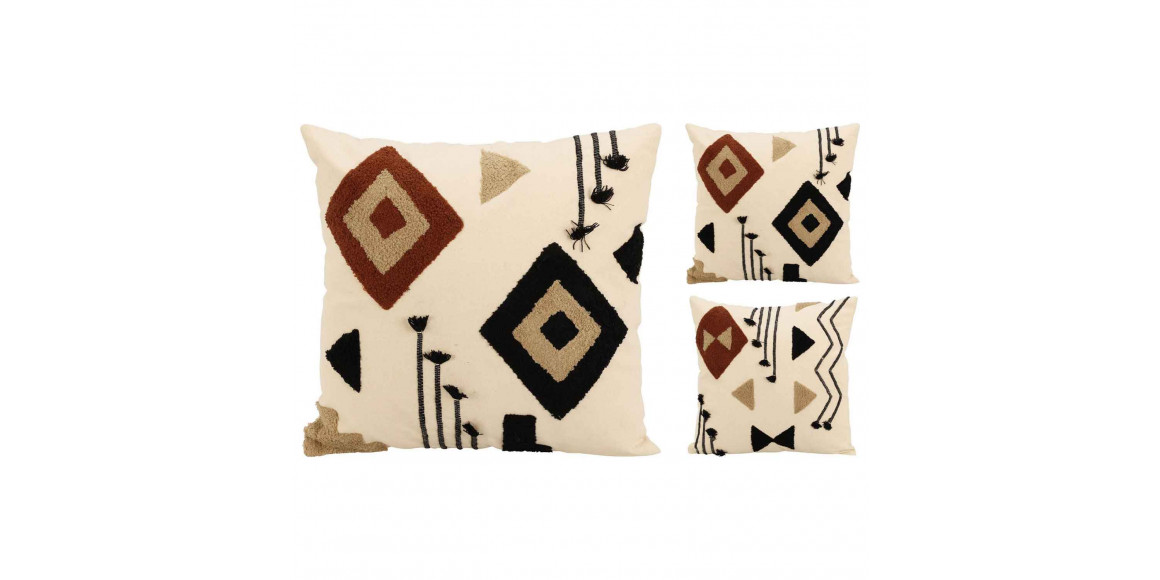 ბალიში KOOPMAN 45X45CM TUFTED AZTEC (918398)