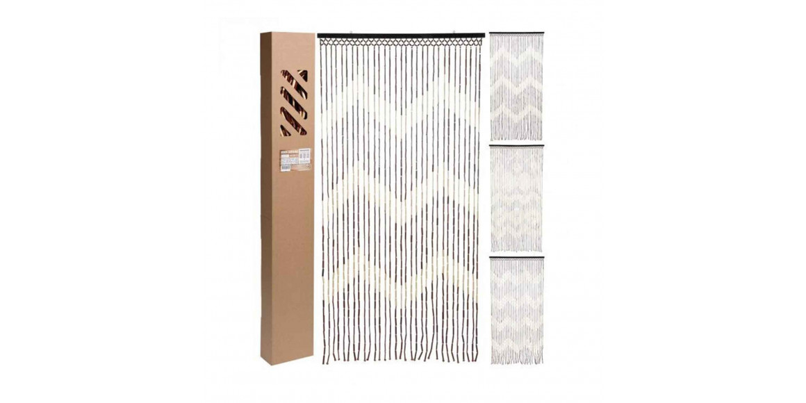 decorate objects KOOPMAN DOOR CURTAIN BAMBOO 90X180CM