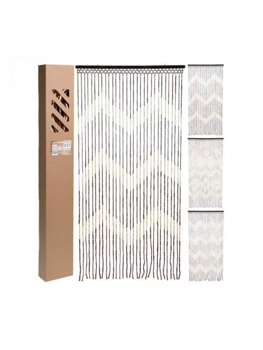decorate objects KOOPMAN DOOR CURTAIN BAMBOO 90X180CM