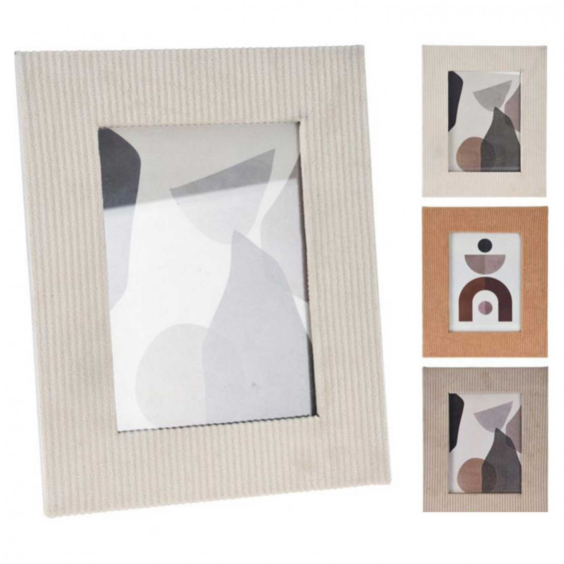 decorate objects KOOPMAN 25X20CM 3ASS PHOTO FRAME
