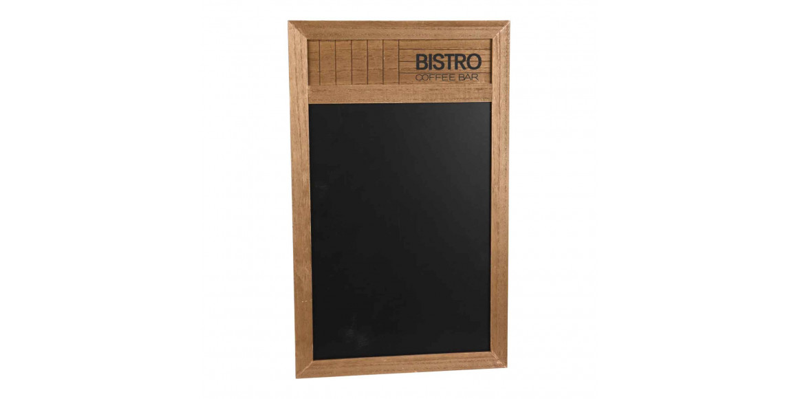 декоративные акссесуары KOOPMAN HZ1940110 BLACKBOARD BISTRO 34X0,8X55CM (682510)